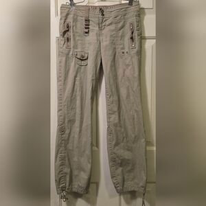 dELiA*s women's Casual Khaki Cargo pants